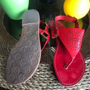 Tory Burch Shoes - Tory Burch Red Sandals Tory Burch Shoes - Tory Burch Red Sandals